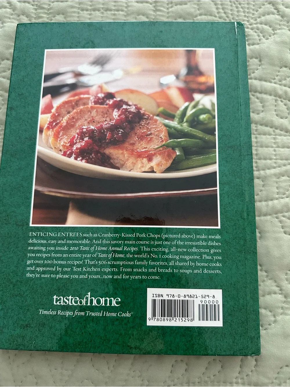 Taste of Home 2010 Annual Recipes Cookbook  506 Recipes